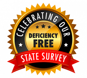 Celebrating Our Deficiency Free State Survey logo