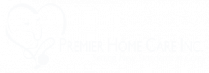 White Premier Home Care logo
