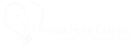White Premier Home Care logo